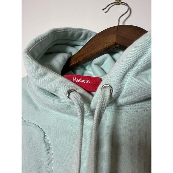 supreme cut out letter hooded sweatshirt - Picture 6 of 7